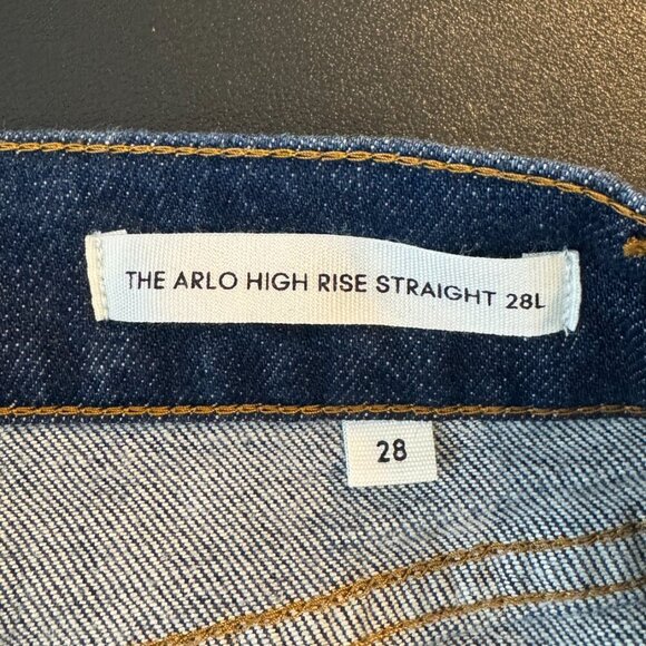 Aritzia The Arlo Hi-rise Straight Jean - Size 28 - Picture 5 of 6